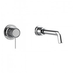 Tate Wall Mounted Basin/Bath Mixer 180mm